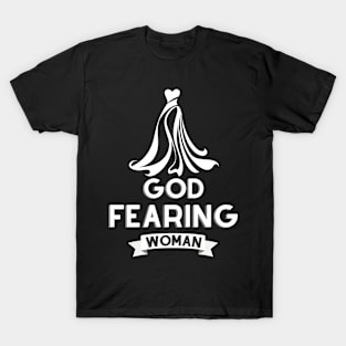 God Fearing Woman Biblical Dress T-Shirt